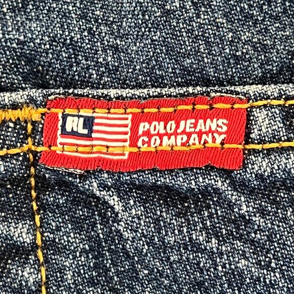 Vntg Polo Jeans Co. Ralph Lauren Womens Saturday Jeans 8x31 Straight 100% Cotton - Picture 4 of 15